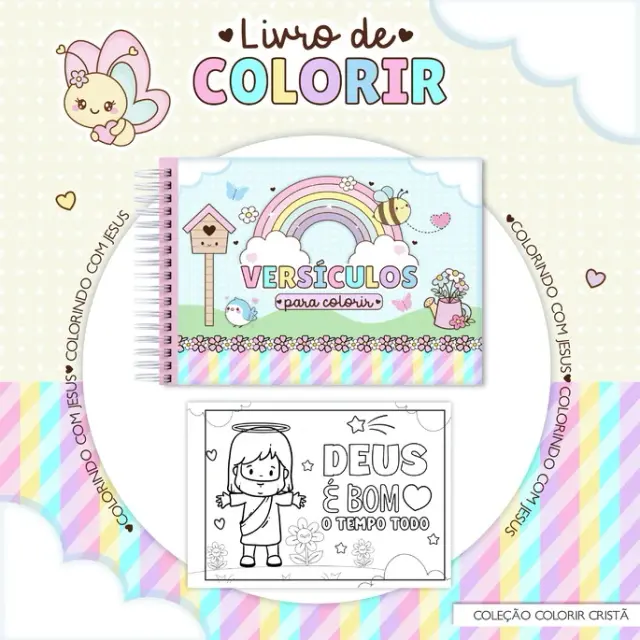 Livro de Colorir Cristão 4